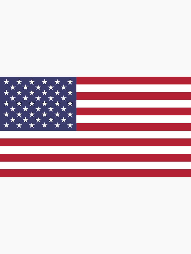 Official Flag of the United States of America (USA) Sticker