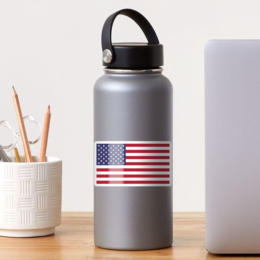 Official Flag of the United States of America (USA) Sticker
