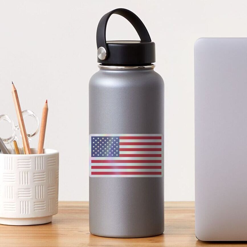 Official Flag of the United States of America (USA) Sticker