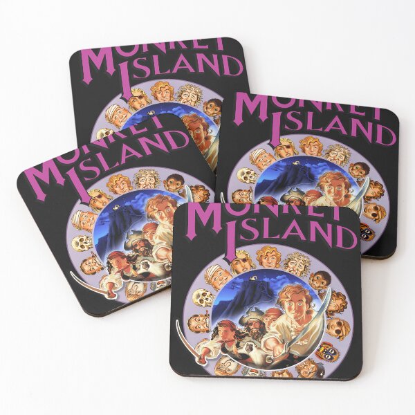 Item preview, Secret Of Monkey Island - Logo And Pirate Codewheel - Classic Ms-Dos Point And Click Graphic Adventure Game designed and sold by KristofeNitzsc.