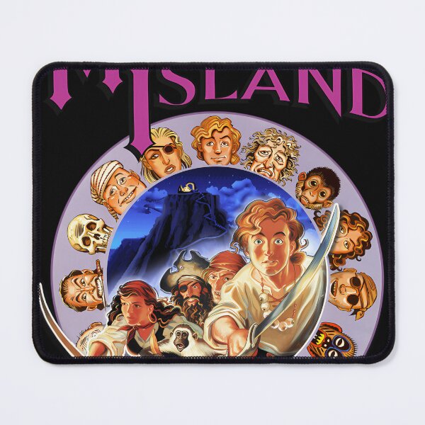 Item preview, Secret Of Monkey Island - Logo And Pirate Codewheel - Classic Ms-Dos Point And Click Graphic Adventure Game designed and sold by KristofeNitzsc.