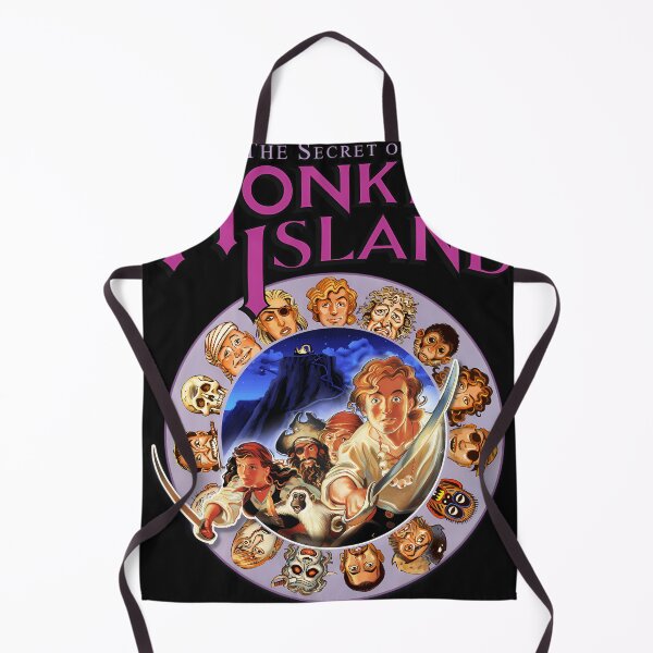 Item preview, Secret Of Monkey Island - Logo And Pirate Codewheel - Classic Ms-Dos Point And Click Graphic Adventure Game designed and sold by KristofeNitzsc.