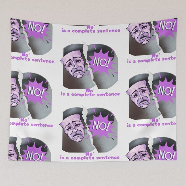 Item preview, No is a complete sentence , you don't need to explain designed and sold by Coolparrotgirl.