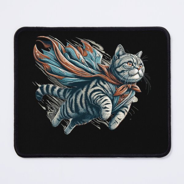Item preview, Super cat British Shorthair BKH tabby gift designed and sold by Pineapple-Tree.