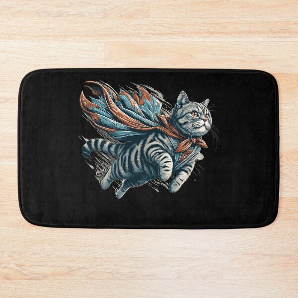 Item preview, Super cat British Shorthair BKH tabby gift designed and sold by Pineapple-Tree.