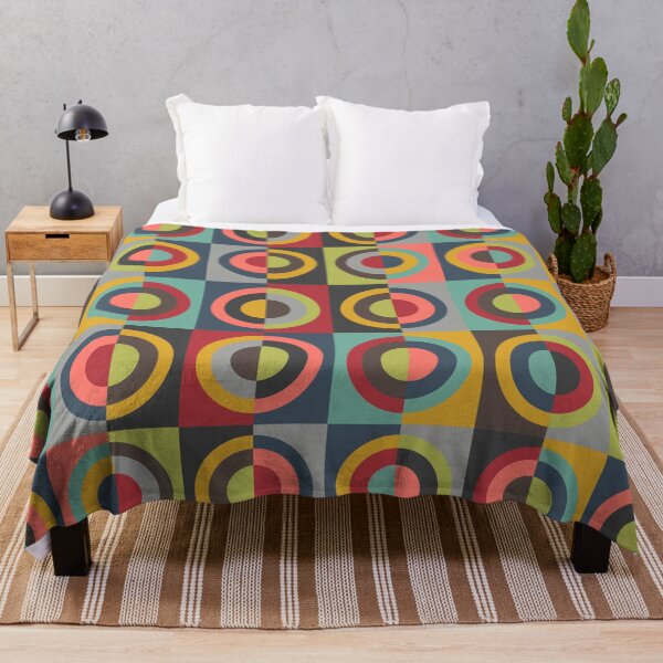 Item preview, Mid Century Modern Circles designed and sold by ArtformDesigns.