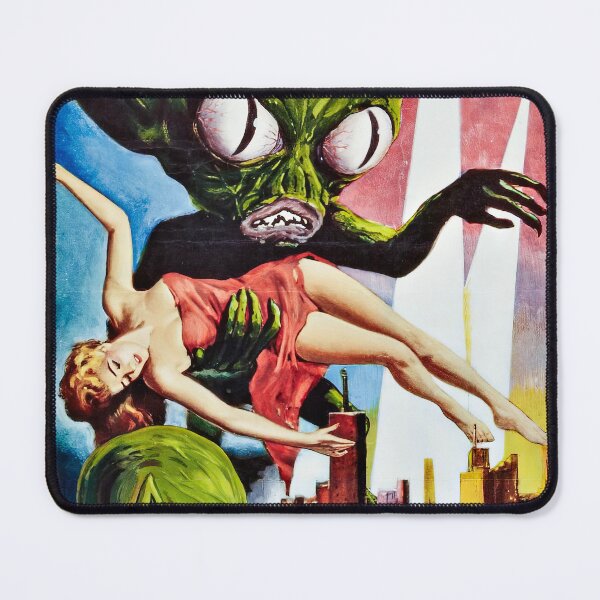 Item preview, Invasion Of The Saucer-Men Classic Poster Reprint designed and sold by Very Peculiar.