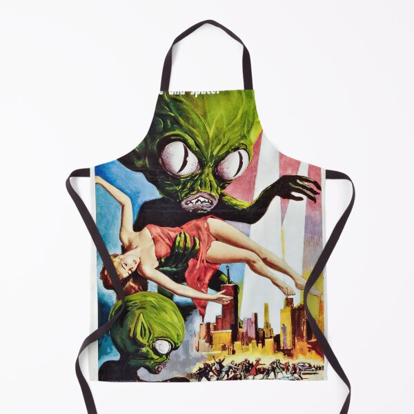 Item preview, Invasion Of The Saucer-Men Classic Poster Reprint designed and sold by Very Peculiar.