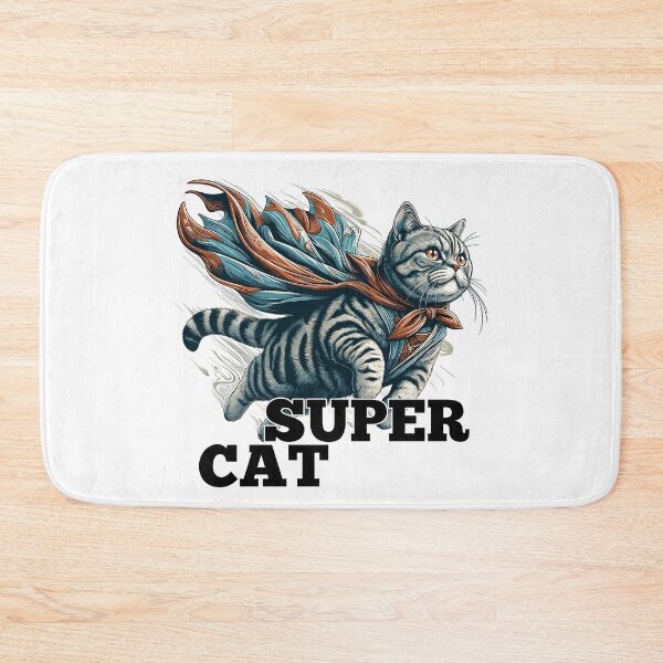 Item preview, Super cat British Shorthair BKH tabby gift designed and sold by Pineapple-Tree.