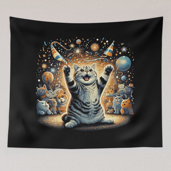 Item preview, British Shorthair Cat BKH Party Gift designed and sold by Pineapple-Tree.