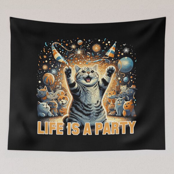 Item preview, British Shorthair Cat BKH Party Gift designed and sold by Pineapple-Tree.