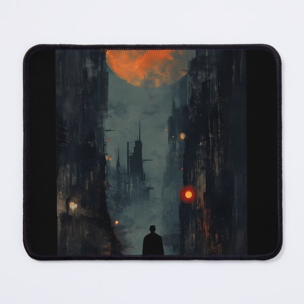 Item preview, Solitary Reverie The Moonlit Boulevard designed and sold by RenateOpitz.