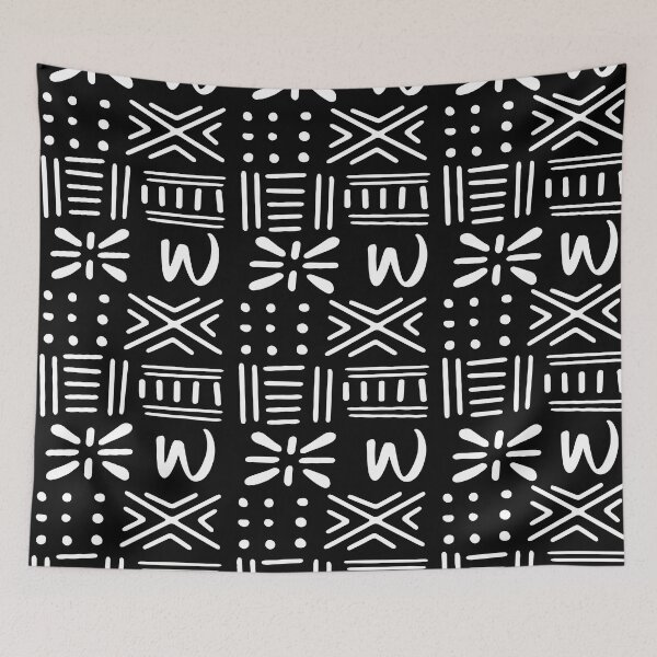 Item preview, Bogolan colored art designed and sold by Wolagno.