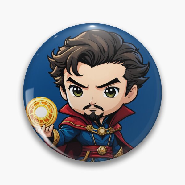 Item preview, Chibi Dr. Strange - Avengers Inspired Illustration - Cute Marvel Hero Art designed and sold by AndoyCreatives.