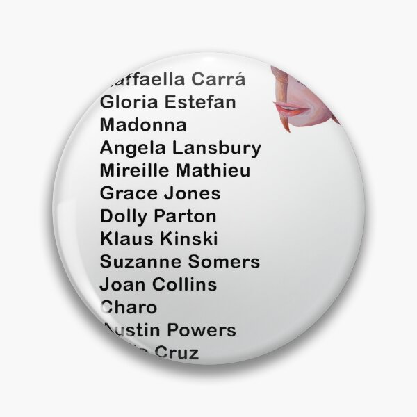 Item preview, Divas list designed and sold by Jarama.