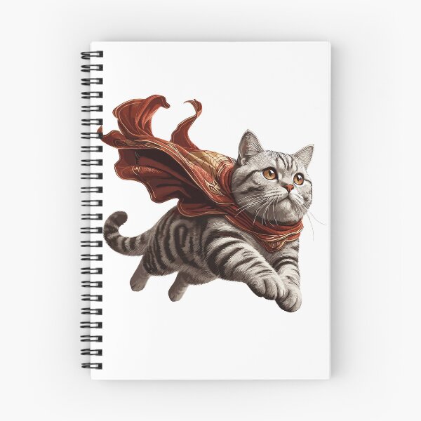 Item preview, Super cat British Shorthair BKH tabby gift designed and sold by Pineapple-Tree.