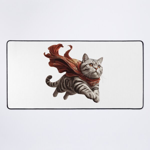 Item preview, Super cat British Shorthair BKH tabby gift designed and sold by Pineapple-Tree.