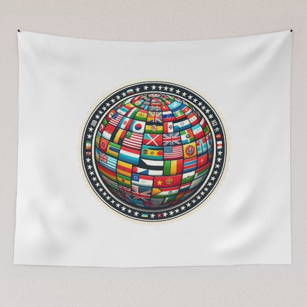 Item preview, Flags of The World  designed and sold by Blink Art Studio.