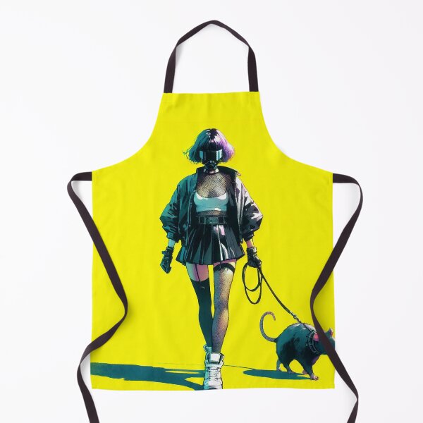 Item preview, Cyberpunk girl with rat designed and sold by RESToRAPTOR.