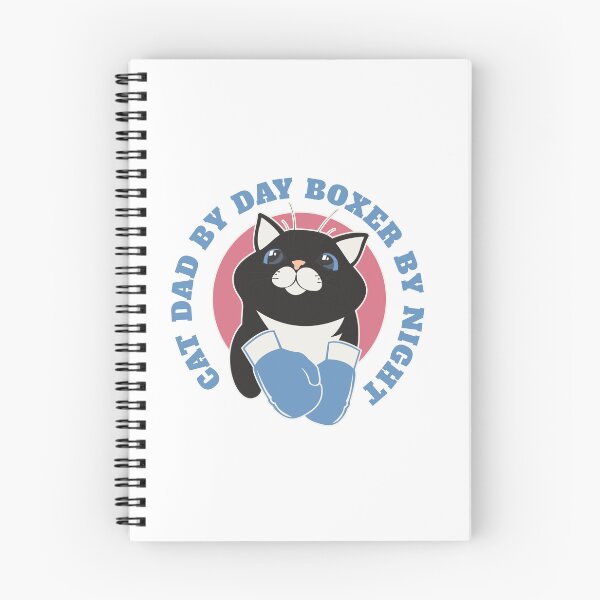 Item preview, Cat dad by day boxer by night designed and sold by BritishDelights.