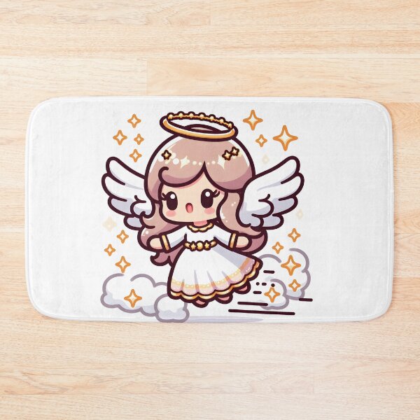 Item preview, Kawaii Pleasant Angel With A Shimmering Tiara designed and sold by CanvasCutie.