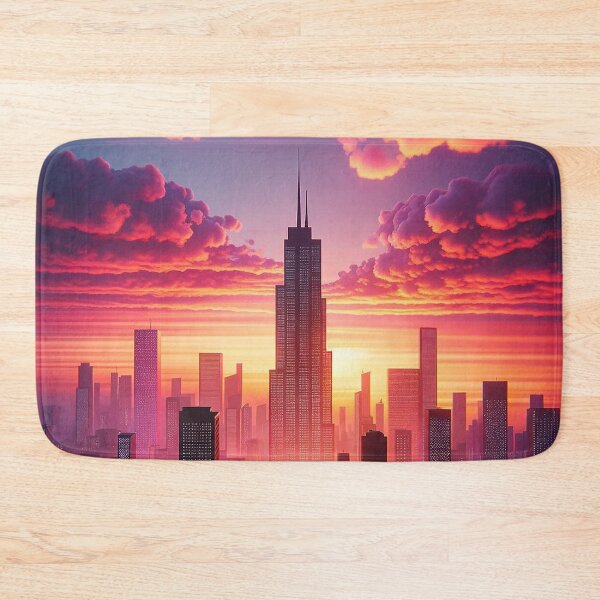 Item preview, Evening glow over the skyline designed and sold by Cerberus-Art.