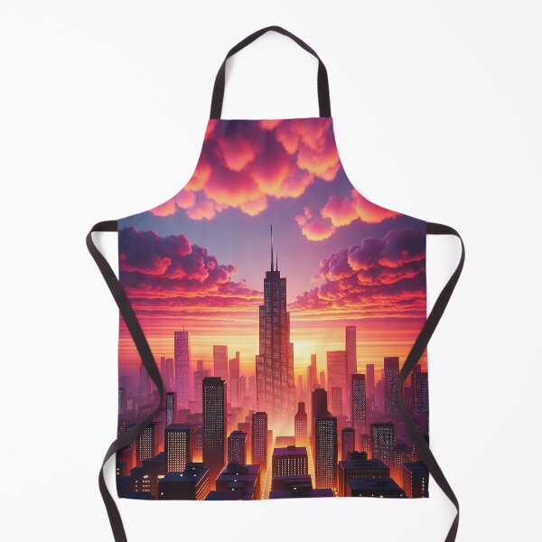 Item preview, Evening glow over the skyline designed and sold by Cerberus-Art.