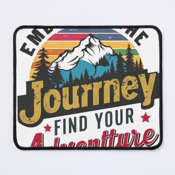 Item preview, Embrace the journey, Find your adventure t-shirt designed and sold by hamoudaatm3.
