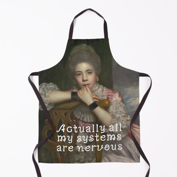 Item preview, All My Systems Are Nervous Anxiety Quote designed and sold by ThievingNargles.