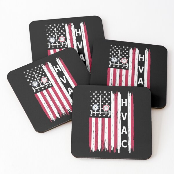 Item preview, HVAC Technician Patriotic US American Flag designed and sold by CD-FASHION.