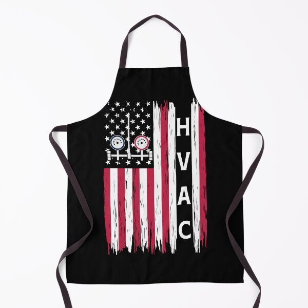 Item preview, HVAC Technician Patriotic US American Flag designed and sold by CD-FASHION.