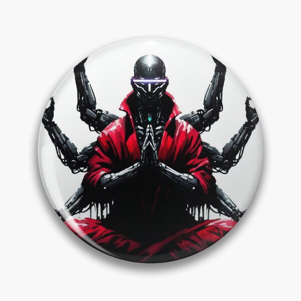 Item preview, Cyberpunk monk designed and sold by RESToRAPTOR.