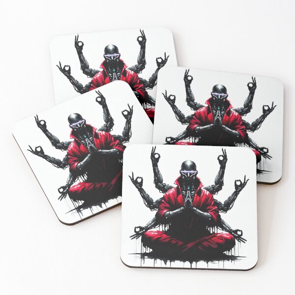 Item preview, Cyberpunk monk designed and sold by RESToRAPTOR.
