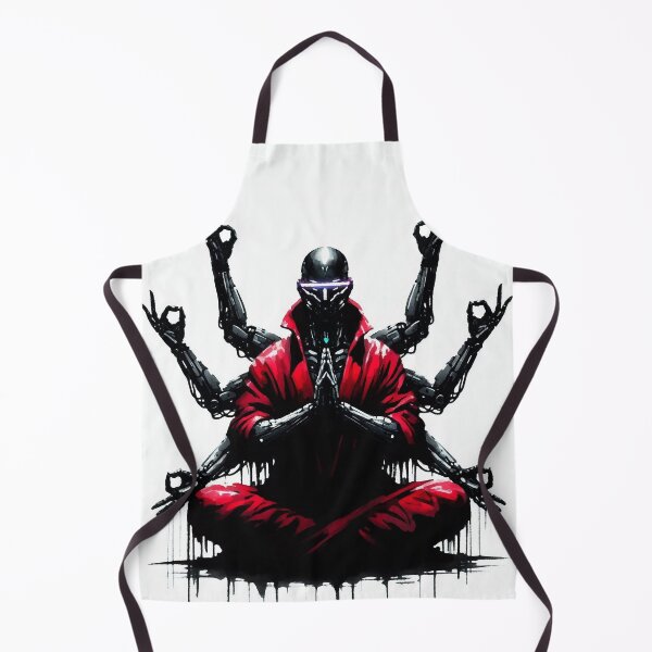 Item preview, Cyberpunk monk designed and sold by RESToRAPTOR.