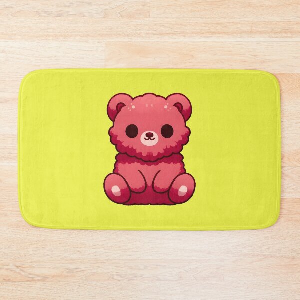 Item preview, Cuddly Raspberry Red Bear designed and sold by UmbrellaStudio1.