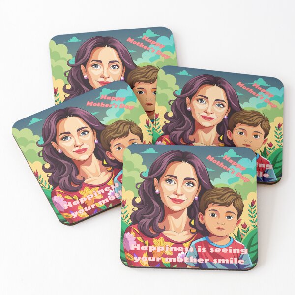 Item preview, Radiant Love: A Mother's Day Portrait designed and sold by AgarutanPrint.