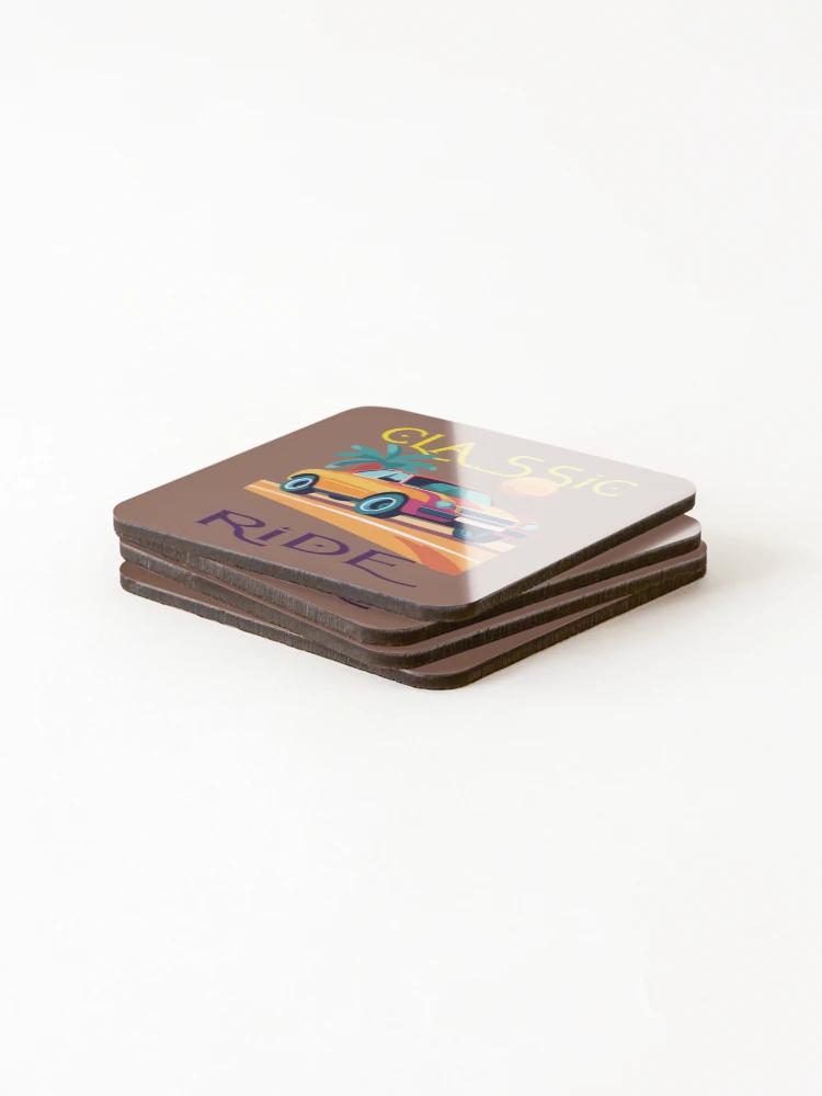 Thumbnail 4 of 5, Coasters (Set of 4), CLASSIC RIDE designed and sold by Topstation.