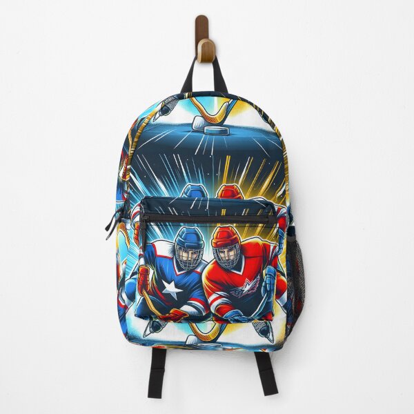 Item preview, bright emblem of hockey players hockey mens goalkeepers designed and sold by orthodox-icon.