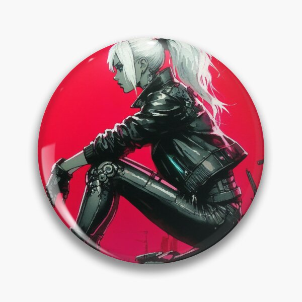 Item preview, Cyberpunk  girl on the ruins designed and sold by RESToRAPTOR.