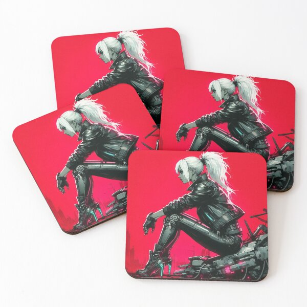 Item preview, Cyberpunk  girl on the ruins designed and sold by RESToRAPTOR.