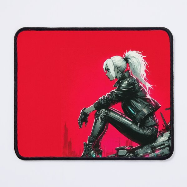 Item preview, Cyberpunk  girl on the ruins designed and sold by RESToRAPTOR.