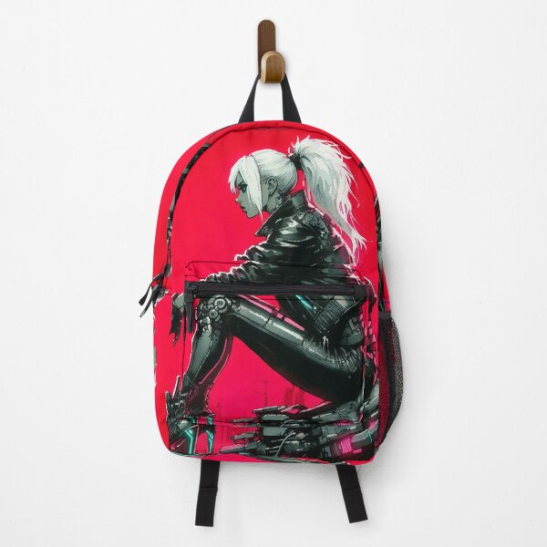 Item preview, Cyberpunk  girl on the ruins designed and sold by RESToRAPTOR.
