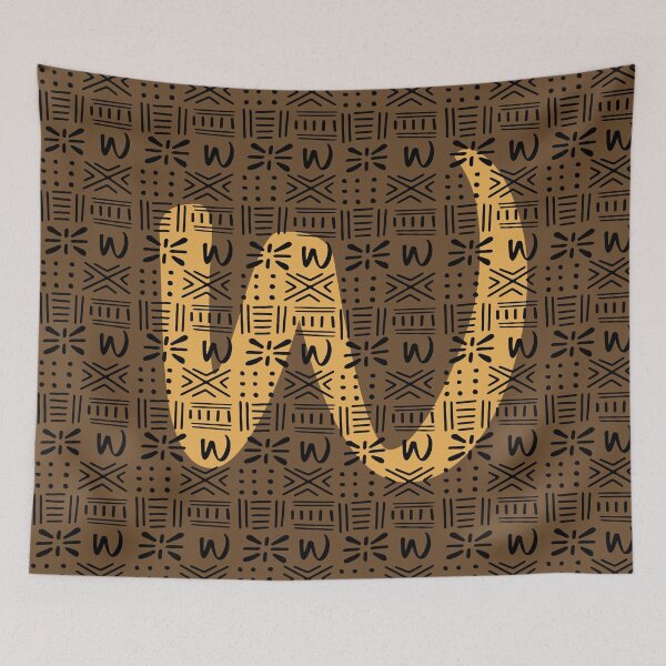 Item preview, Bogolan colored art designed and sold by Wolagno.