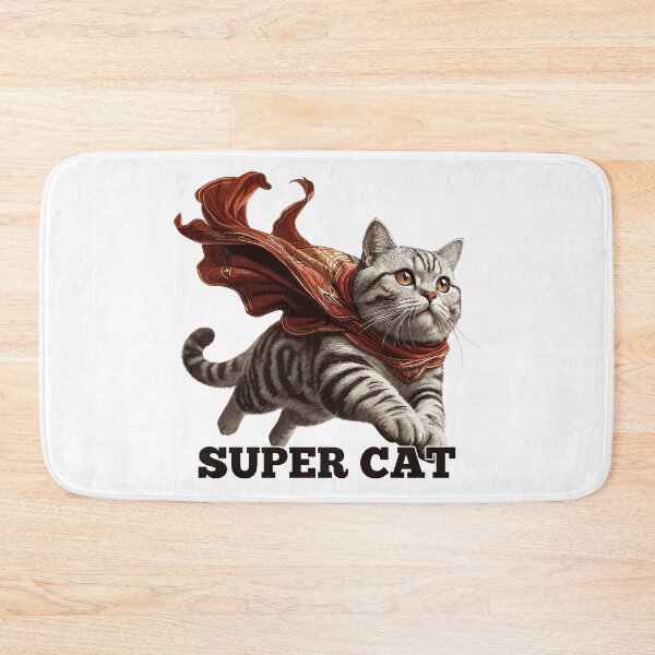 Item preview, Super cat British Shorthair BKH tabby gift designed and sold by Pineapple-Tree.
