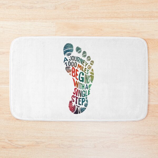 Item preview, A Journey Of 1000 Miles designed and sold by Angry Swan Designs.