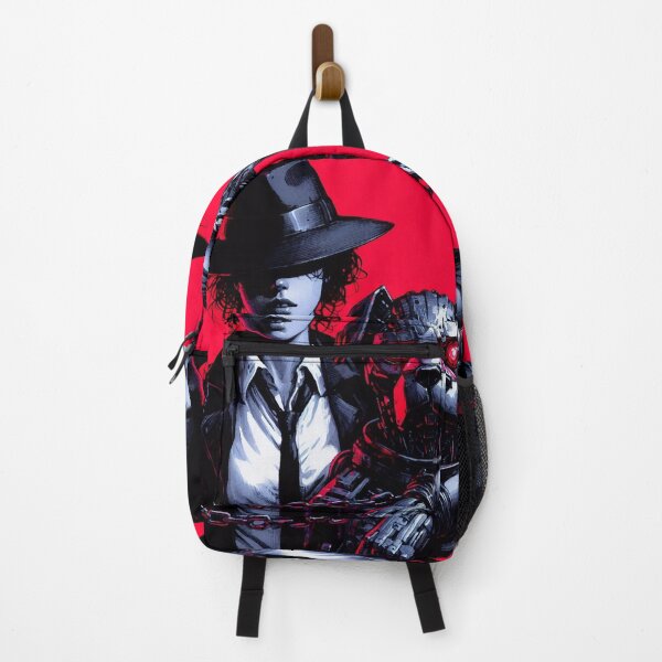 Item preview, Cyberpunk mafia girl with dog designed and sold by RESToRAPTOR.