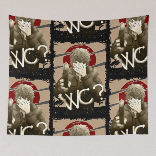 Item preview, Kirito Kamui Psycho Pass Retro Landscape Design designed and sold by Wafusaurus.