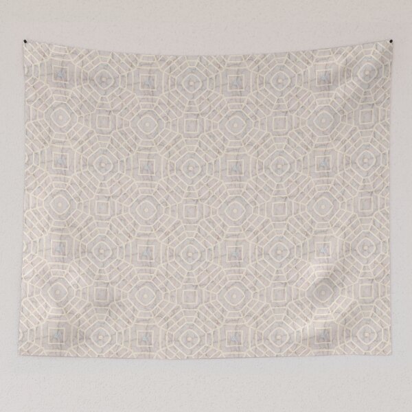 Item preview, Texture Chinese Medallion Delights - Beige designed and sold by Carina Parry Studios.