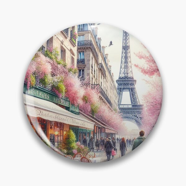 Item preview, Spring magic on the Seine designed and sold by Cerberus-Art.
