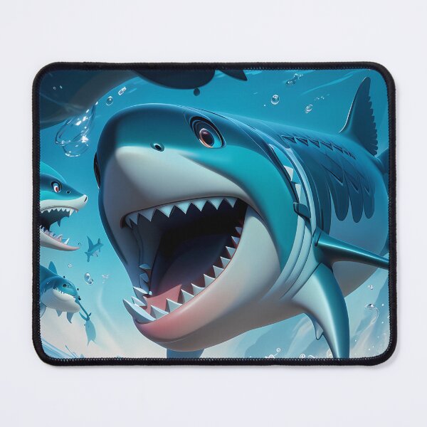 Item preview, Shark cartooni designed and sold by Juliet Thomas.